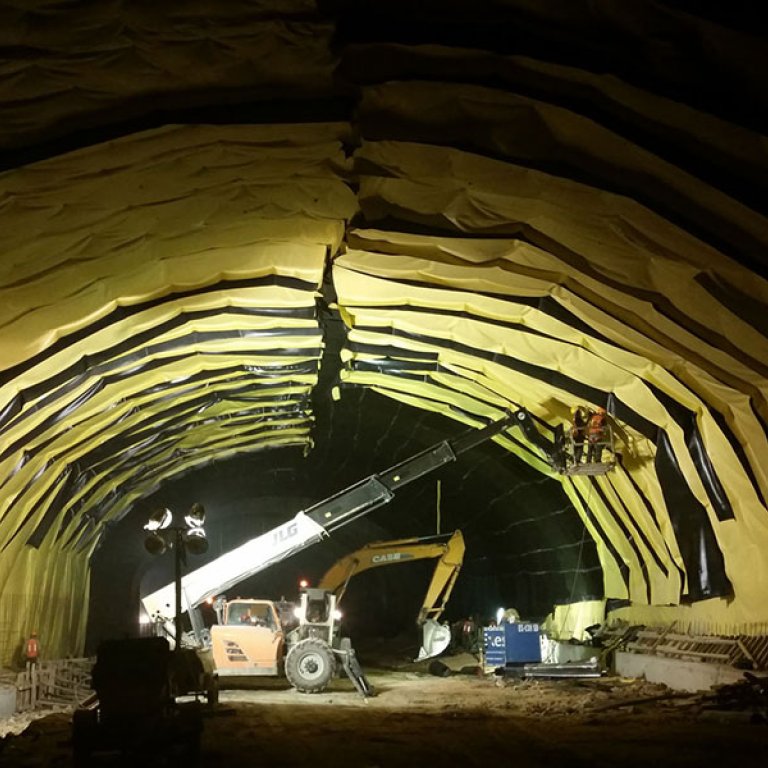 Chimalpa tunnel, Mexico