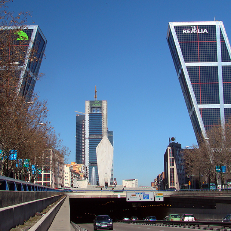 13 tunnels in Madrid, Spain