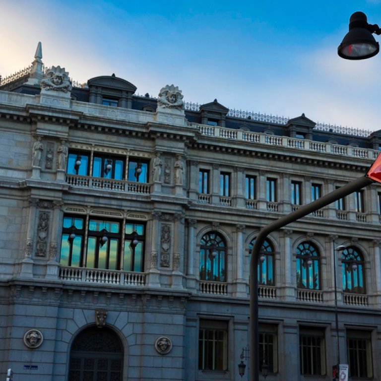 Bank of Spain headquarters, Madrid, Spain