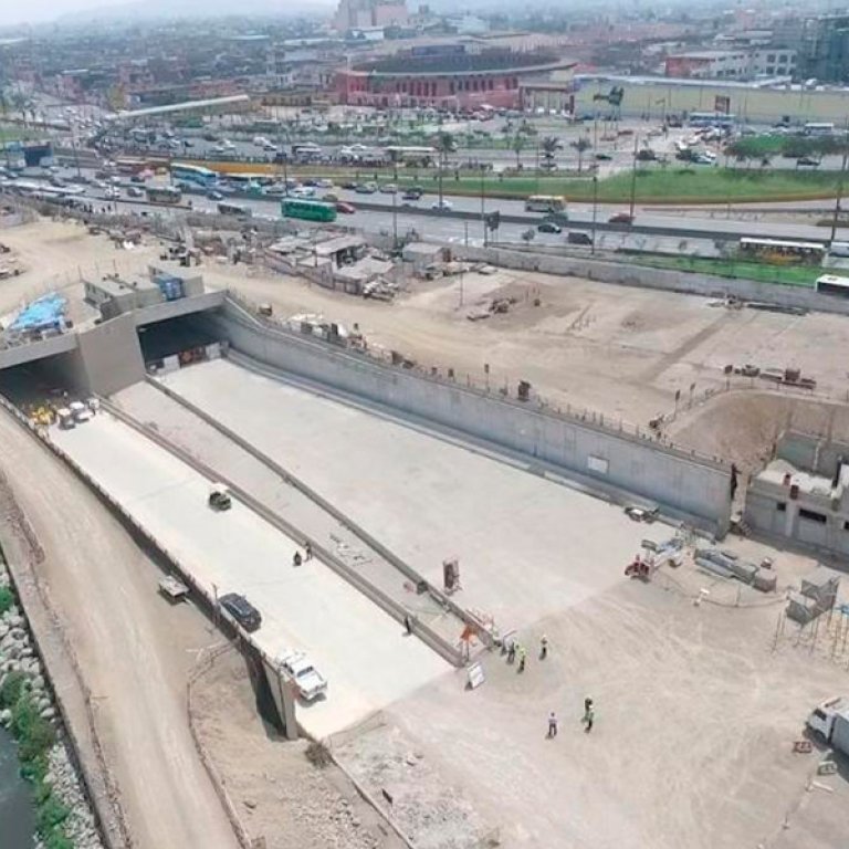 Línea Amarilla tunnels, Lima, Peru