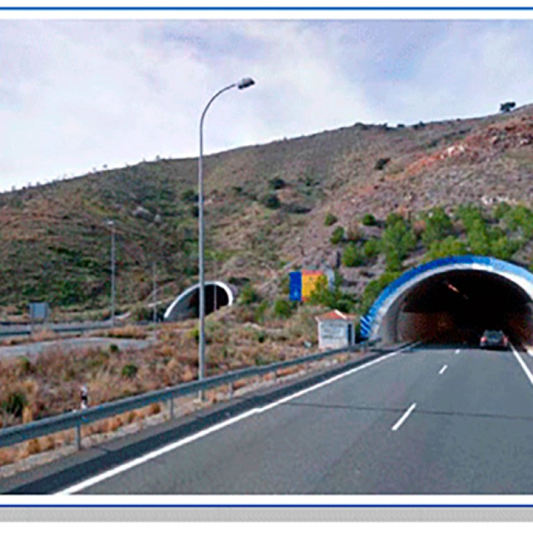 El Romeral tunnel, Granada, Spain