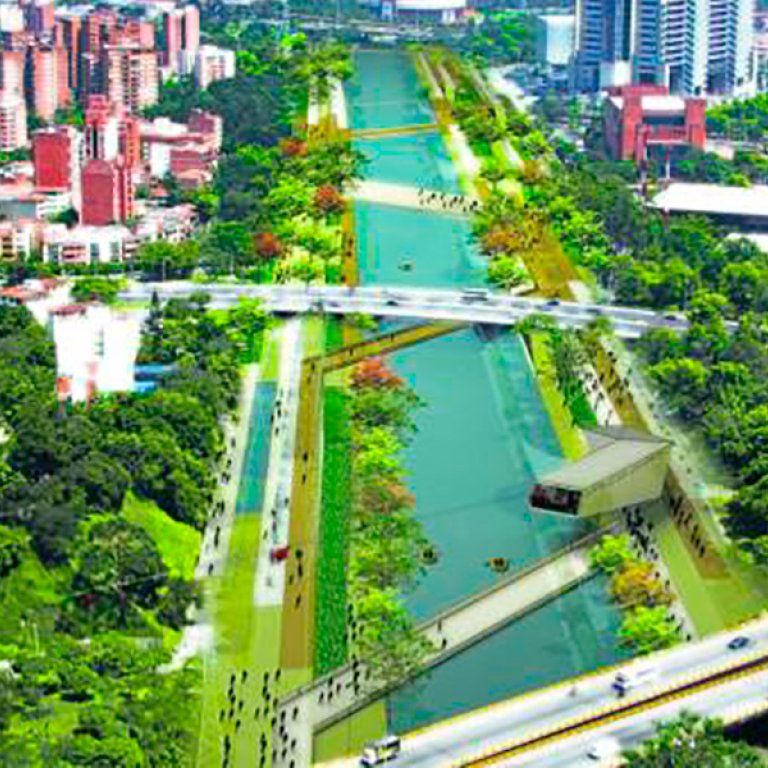 Parques del río Medellín, Colombia