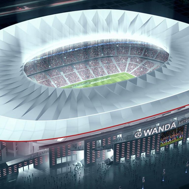 Wanda Metropolitano stadium, Madrid, Spain