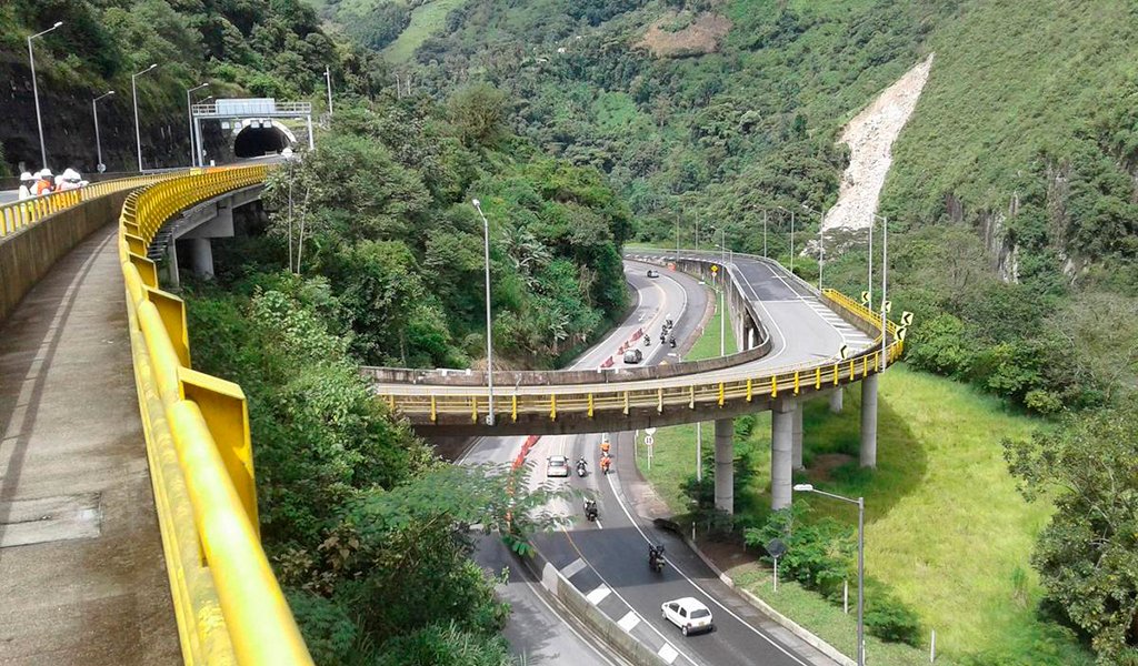 Bogotá-Villavicencio Route tunnels, Colombia