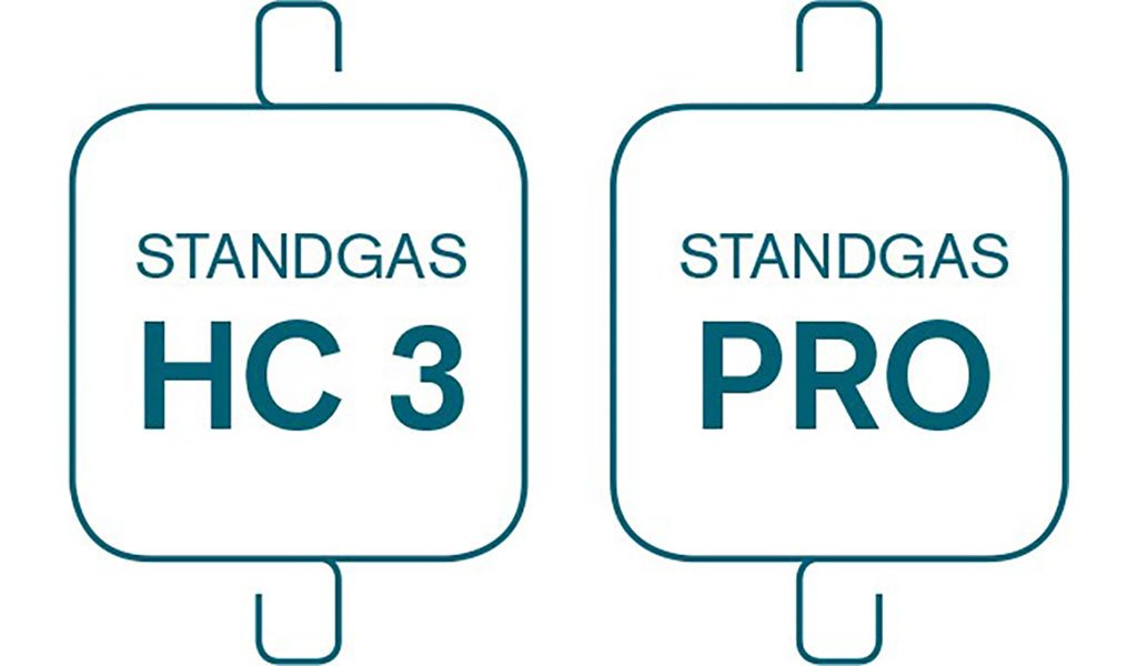 New Standgas HC 3 and Standgas HC PRO