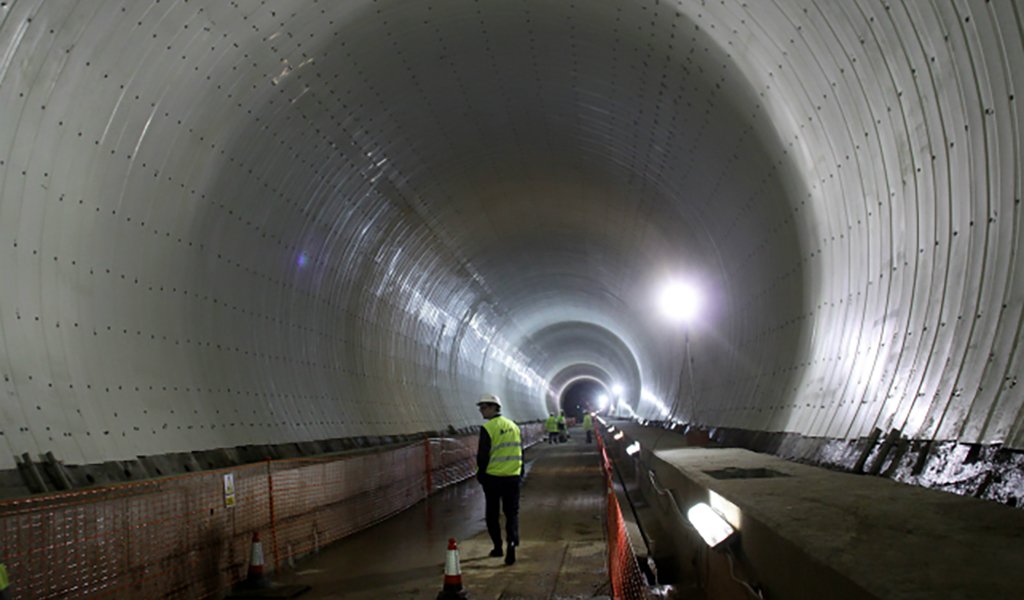 Pajares high speed rail tunnels, Asturias, Spain